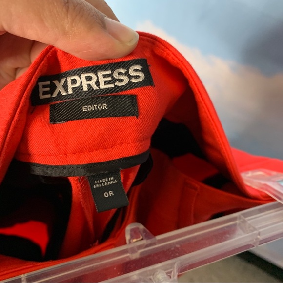 Express- Editor Midrise Trousers size 0 Regular - Picture 13 of 15
